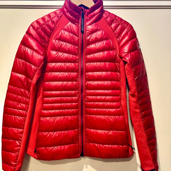 CANADA GOOSE HYBRIDGE JACKET RED - Picture 1 of 12